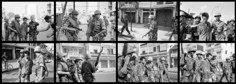 A series of images by Eddie Adams leading up to the killing of Nguyen Van Lem