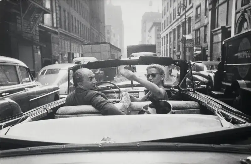 “Mr. and Mrs. Feiertag, Late Afternoon”, from the photo essay “People You Don’t See” 1951, Album: Robert Frank and «The Americans»