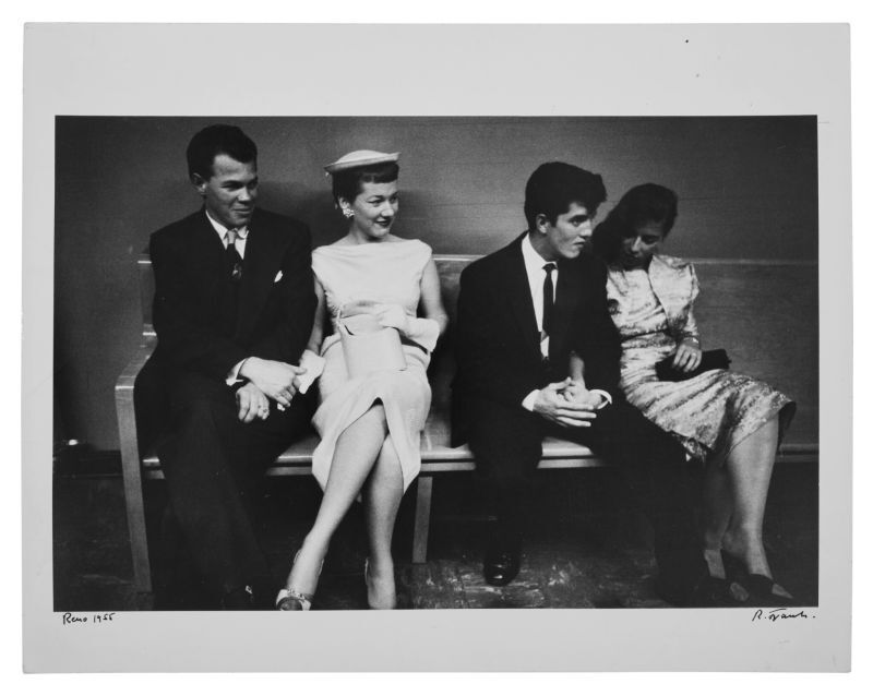 "Reno" Estimate  30,000 - 50,000 USD, Album: «On the Road» by Robert Frank from the Collection of Arthur S. Penn