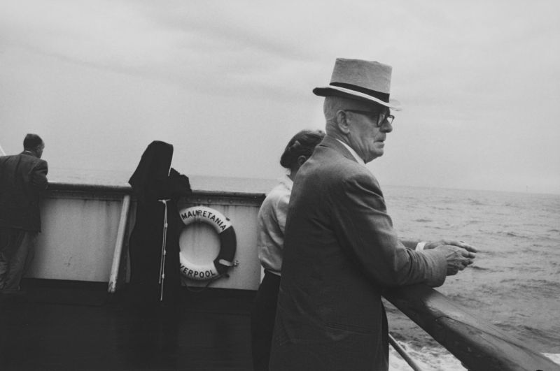 'Atlantic - Crossing' Estimate  6,000 - 9,000 USD, Album: «On the Road» by Robert Frank from the Collection of Arthur S. Penn