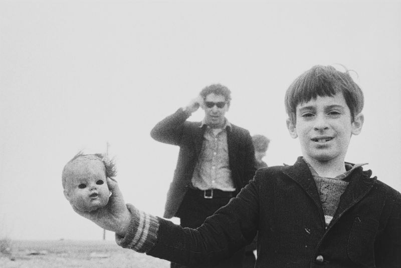 New Jersey' (Pablo, Alfred Leslie, and Diana) Lot Sold  4,445 USD, Album: «On the Road» by Robert Frank from the Collection of Arthur S. Penn