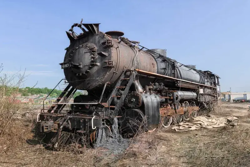 The Story of an Old Abandoned Locomotive The Story of an Old Abandoned Locomotive