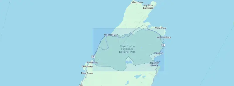 Cape Breton Highlands National Park Canada, Nova Scotia