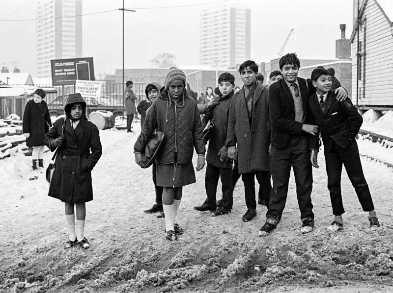 In the late 1960s, American filmmaker and photographer Janet Mendelsohn spent several months documenting the everyday life of Balsall Heath, as part of her studies at the University of Birmingham