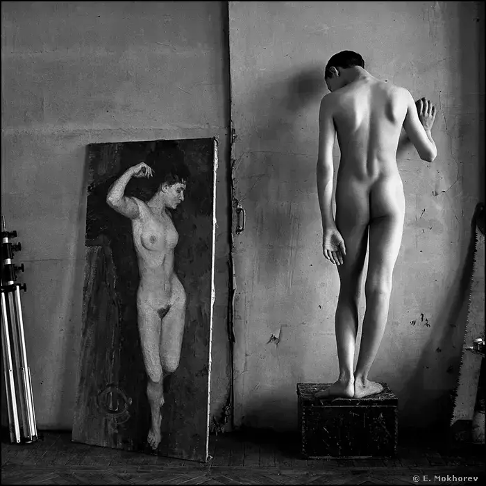 Ivan i kartina s obnazhennoy zhenshinoy. 2006, Альбом: Evgeny Mokhorev «Perfect children»